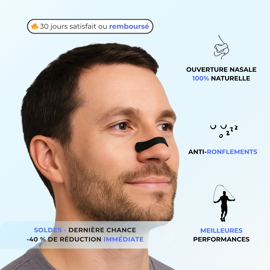 BonAir™ - Bande nasale magnétique