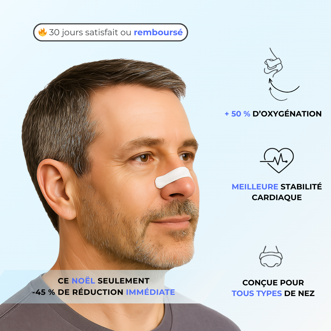 BonAir™ - Bande nasale magnétique